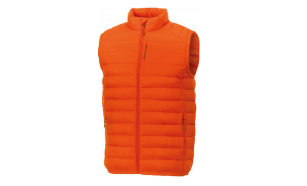 Remove  Men's insulated bodywarmer Orange