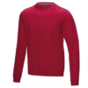 Men’s organic GRS recycled crewneck sweater Red