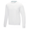 Men’s organic GRS recycled crewneck sweater White