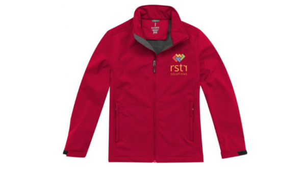 Men's softshell jacket Red