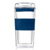 Milan Glass Cup Navy