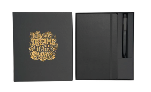 Moleskine notebook and pen gift set