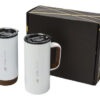 Mug and tumbler copper vacuum gift set White