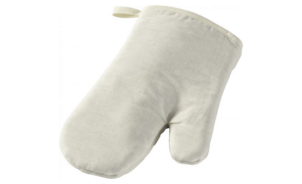 Oven mitt off white