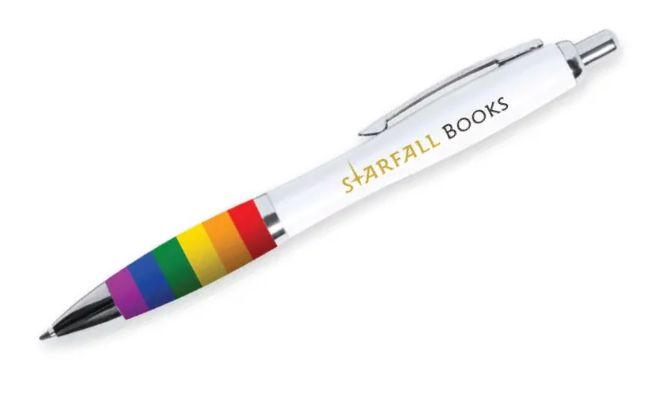 rainbow grip pen