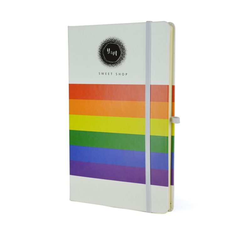Rainbow notebook
