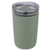 Recycled plastic glass tumbler 420ml green