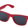 Recycled plastic sunglasses red