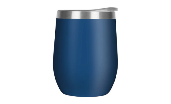 Reusable coffee cup dark blue