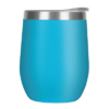 Reusable coffee cup blue