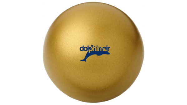 Round stress reliever Gold