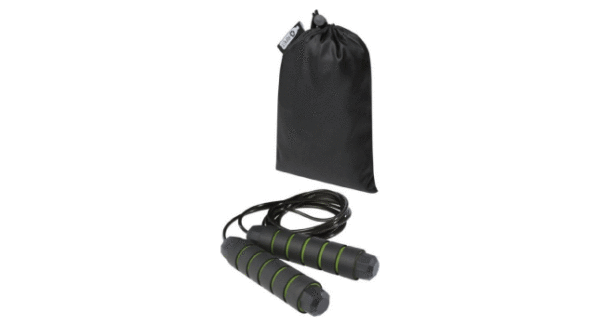 RPET soft skin skipping rope green