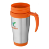 Sanibel 400 ml insulated mug orange