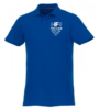 Short sleeve men's polo blue