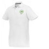 Short sleeve men's polo white