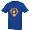 Short sleeve men's t shirt blue