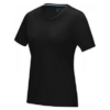 Short sleeve women’s GOTS organic t shirt Black