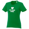 Short sleeve women's t shirt Green