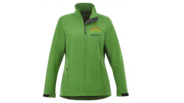 Softshell Ladies Jacket Green