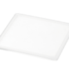 Square plastic coaster with paper insert (plain)