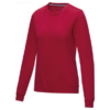 Women’s organic GRS recycled crewneck sweater Red