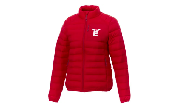 Women's Puffer Jacket red